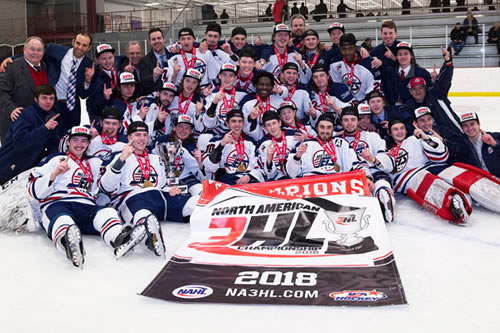 2018 NA3HL Fraser Cup Champions - Metro Jets