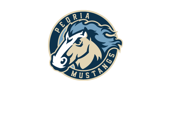 Peoria Mustangs logo